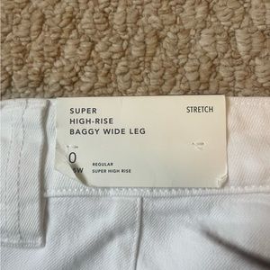 American Eagle: Super high rise baggy wide leg cargo pants